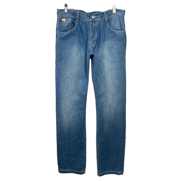 Vintage Y2K Southpole Jeans Medium Wash Straight Hip Hop Skater - Picture 2 of 8